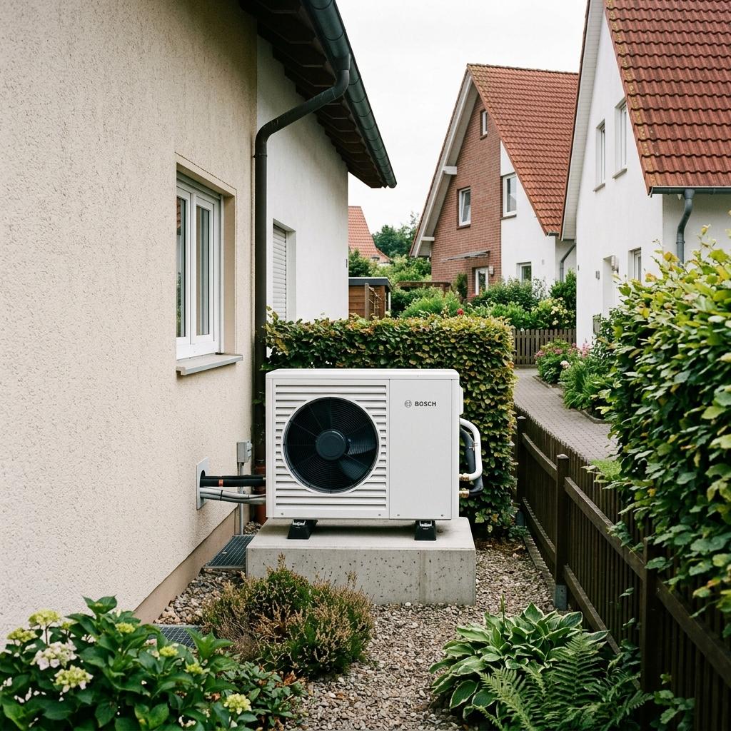 Aufstellort in dichter Bebauung