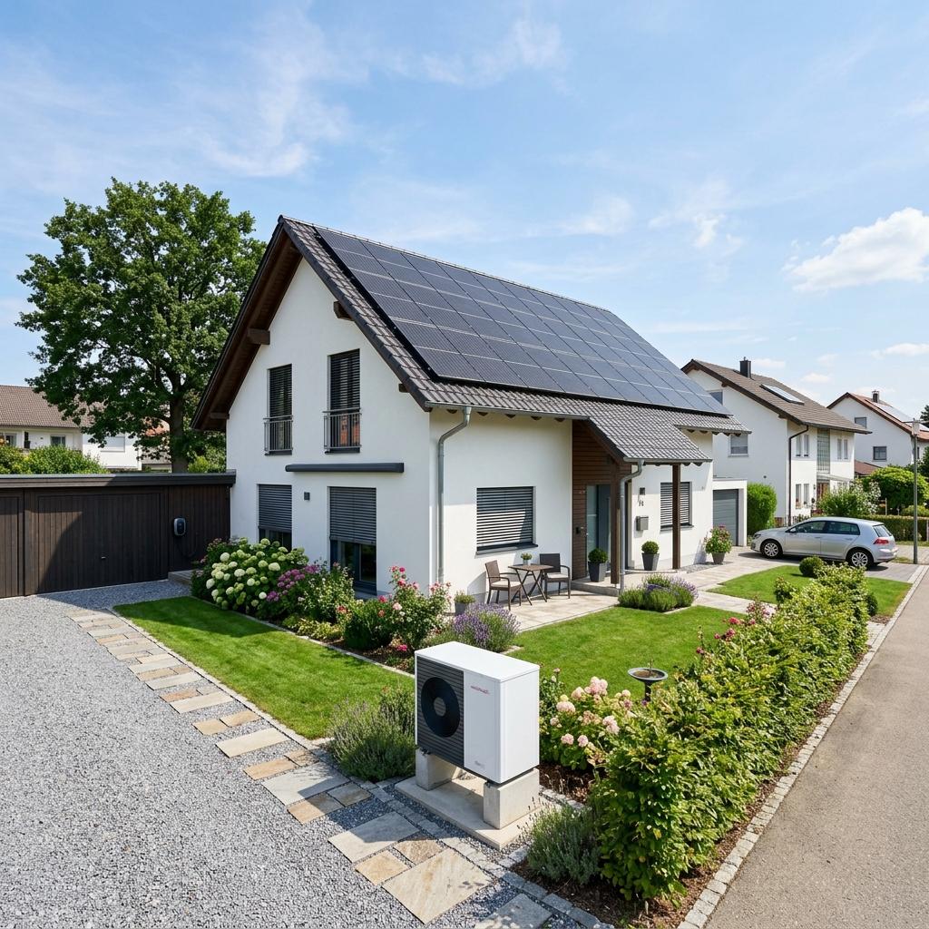 Wärmepumpe mit Photovoltaik